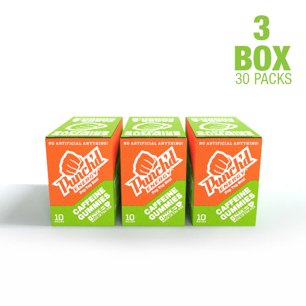 Punch'd Energy 3 Boxes Closed